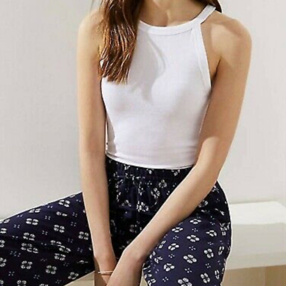 LOFT White Halter Tank
